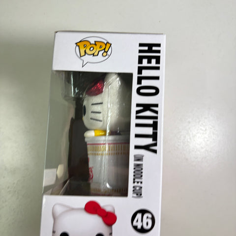 Sanrio - Hello Kitty in Noodle Cup  Funko Pop 46 Hot Topic Exclusive Diamond