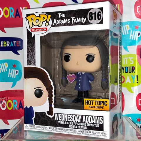 Wednesday - Wednesday Addams Funko Pop 816 Hot Topic Exclusive