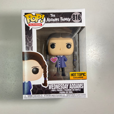 Wednesday - Wednesday Addams Funko Pop 816 Hot Topic Exclusive