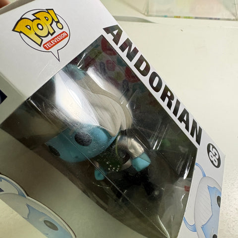 BOX FLAWS VIEW PHOTOS Andorian - Star Trek Funko Pop 85 Vinyl Figure (11.4 Cm L × 8.9 Cm W × 15.9 Cm H)