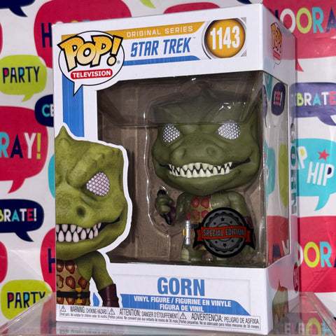 Gorn - Star Trek Funko Pop 1143 Exclusive Vinyl Figure (11.4 Cm L × 8.9 Cm W × 15.9 Cm H)