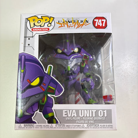 Eva Unit 01 - Evangelion Funko Pop 747 Vinyl Figure (22.8 Cm L × 16.5 Cm W × 14 Cm H)