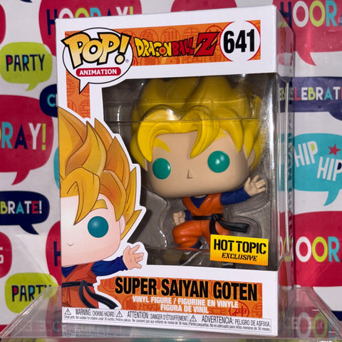 Dragon Ball Z -Goten (Super Saiyan) Funko Pop 641 Hot Topic Exclusive