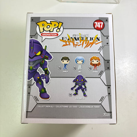Eva Unit 01 - Evangelion Funko Pop 747 Vinyl Figure (22.8 Cm L × 16.5 Cm W × 14 Cm H)