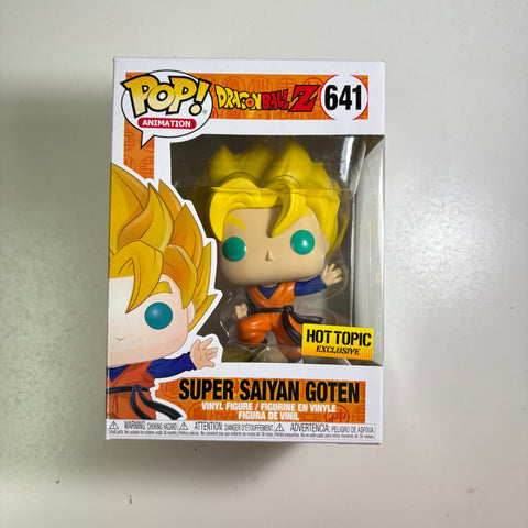 Dragon Ball Z -Goten (Super Saiyan) Funko Pop 641 Hot Topic Exclusive