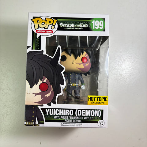 Seraph of The End - Yuichiro (Demon) Funko Pop 199 Hot Topic Exclusive