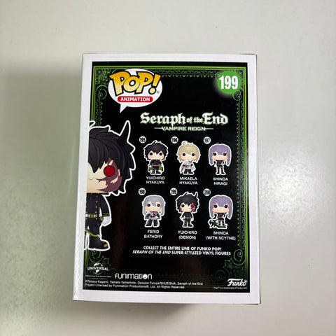 Seraph of The End - Yuichiro (Demon) Funko Pop 199 Hot Topic Exclusive