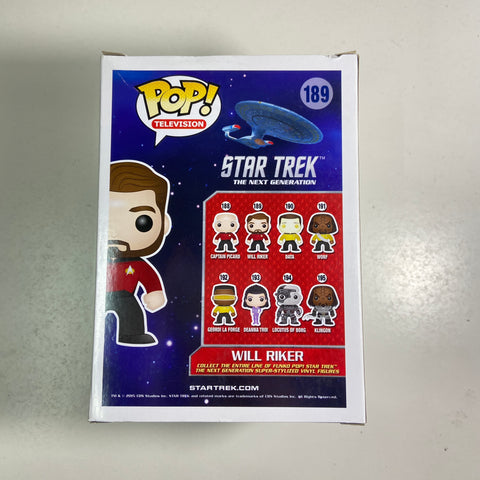 Star Trek - Will Riker Funko Pop 189