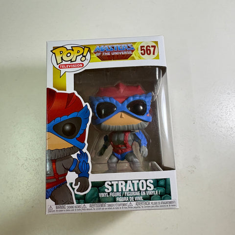 Stratos - Masters of the Universe Funko Pop 567 Vinyl Figure (11.4 Cm L × 8.9 Cm W × 15.9 Cm H)
