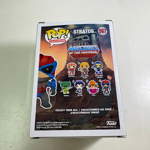 Stratos - Masters of the Universe Funko Pop 567 Vinyl Figure (11.4 Cm L × 8.9 Cm W × 15.9 Cm H)