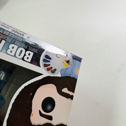 BOX FLAWS VIEW PHOTOS Bob Ross Funko Pop 524 (11.4 Cm L × 8.9 Cm W × 15.9 Cm H)