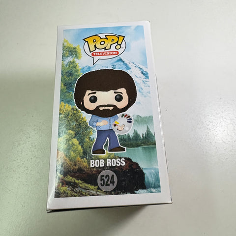 BOX FLAWS VIEW PHOTOS Bob Ross Funko Pop 524 (11.4 Cm L × 8.9 Cm W × 15.9 Cm H)