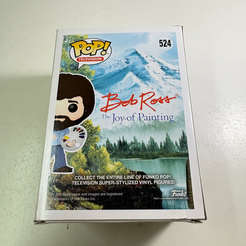 BOX FLAWS VIEW PHOTOS Bob Ross Funko Pop 524 (11.4 Cm L × 8.9 Cm W × 15.9 Cm H)