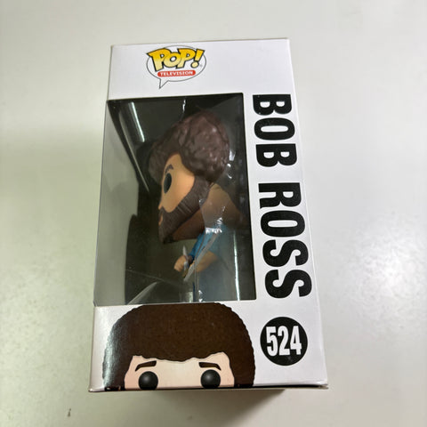 BOX FLAWS VIEW PHOTOS Bob Ross Funko Pop 524 (11.4 Cm L × 8.9 Cm W × 15.9 Cm H)