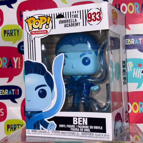 BOX FLAWS VIEW PHOTOS Ben - The Umbrella Academy Funko Pop 933 (11.4 Cm L × 8.9 Cm W × 15.9 Cm H) (Copy)