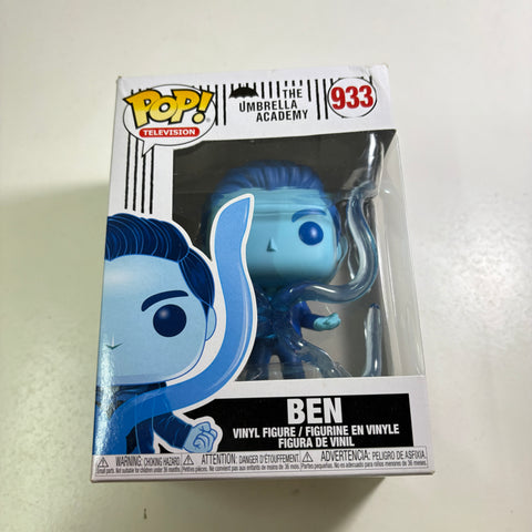 BOX FLAWS VIEW PHOTOS Ben - The Umbrella Academy Funko Pop 933 (11.4 Cm L × 8.9 Cm W × 15.9 Cm H) (Copy)