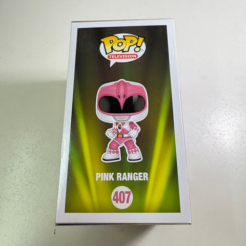 Pink Ranger (Metallic) - Power Ranger Funko Pop 407 Exclusive (11.4 Cm L × 8.9 Cm W × 15.9 Cm H)