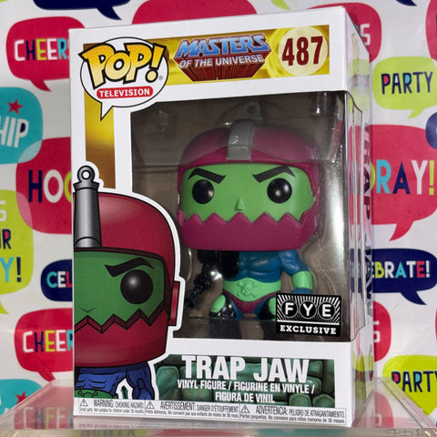 Trap Jaw - Masters of the Universe Funko Pop 487 Vinyl Figure (11.4 Cm L × 8.9 Cm W × 15.9 Cm H)