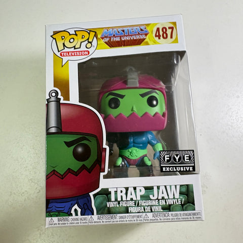 Trap Jaw - Masters of the Universe Funko Pop 487 Vinyl Figure (11.4 Cm L × 8.9 Cm W × 15.9 Cm H)