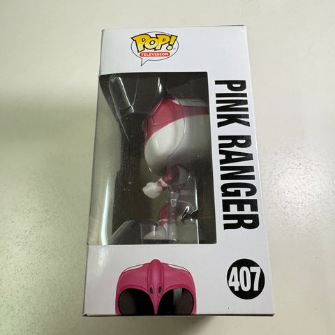 Pink Ranger (Metallic) - Power Ranger Funko Pop 407 Exclusive (11.4 Cm L × 8.9 Cm W × 15.9 Cm H)