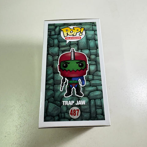 Trap Jaw - Masters of the Universe Funko Pop 487 Vinyl Figure (11.4 Cm L × 8.9 Cm W × 15.9 Cm H)