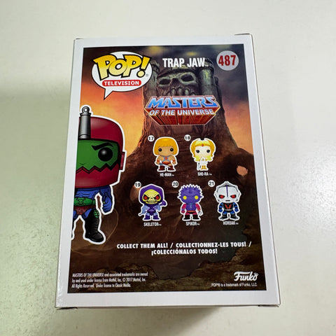 Trap Jaw - Masters of the Universe Funko Pop 487 Vinyl Figure (11.4 Cm L × 8.9 Cm W × 15.9 Cm H)