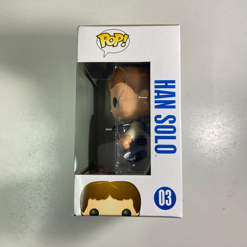 Star Wars - Han Solo Funko Pop 03 Large Font/Blue Box/2011 Release