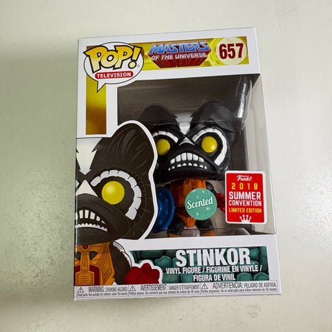 Stinkor - Masters of the Universe Funko Pop 657 Vinyl Figure (11.4 Cm L × 8.9 Cm W × 15.9 Cm H)