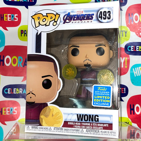 Wong (Avengers Endgame): Marvel Funko Pop 493 Summer Convention 2019