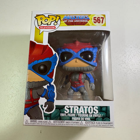Stratos - Masters of The Universe Funko Pop 567 (11.4 Cm L × 8.9 Cm W × 15.9 Cm H)