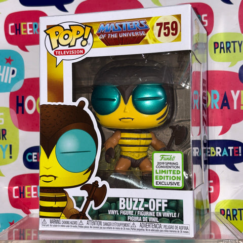 Buzz-Off - Masters of the Universe Funko Pop 759 Vinyl Figure (11.4 Cm L × 8.9 Cm W × 15.9 Cm H)
