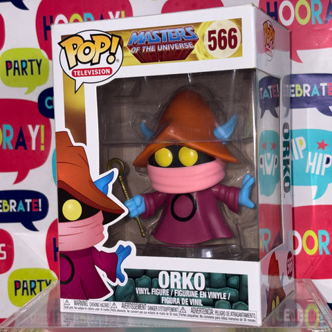 BOX FLAWS VIEW PHOTOS Orko - Masters of The Universe Funko Pop 566 (11.4 Cm L × 8.9 Cm W × 15.9 Cm H)