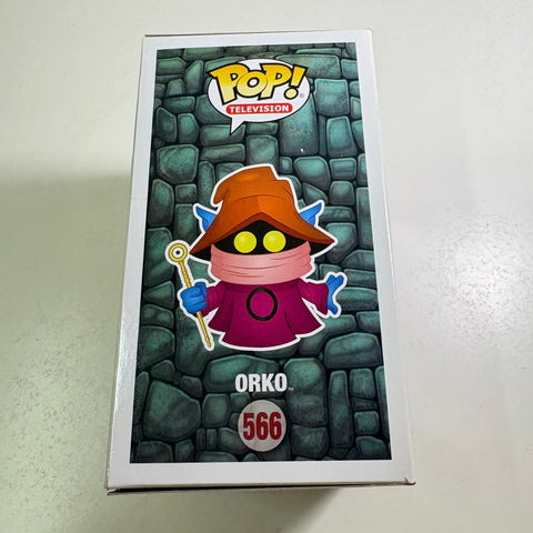 BOX FLAWS VIEW PHOTOS Orko - Masters of The Universe Funko Pop 566 (11.4 Cm L × 8.9 Cm W × 15.9 Cm H)