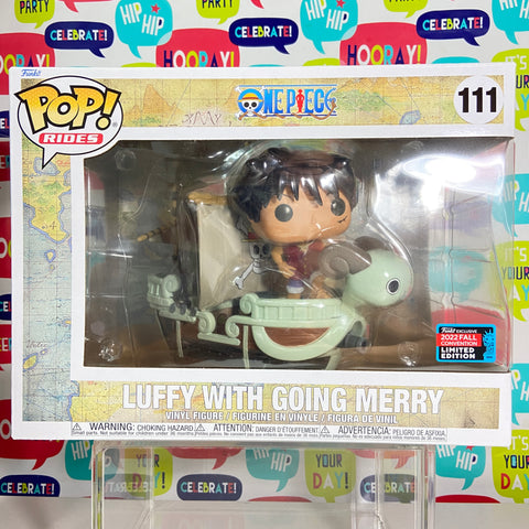One Piece - Luffy with Going Merry Funko Pop 111 Fall Convention