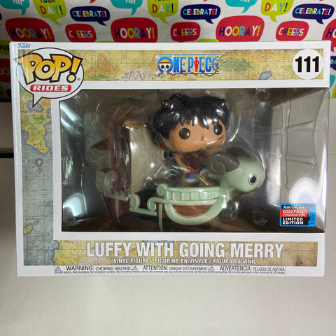 One Piece - Luffy with Going Merry Funko Pop 111 Fall Convention
