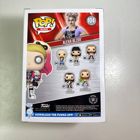 WWE - Alexa Bliss Funko Pop 104 Walmart Exclusive