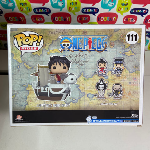 One Piece - Luffy with Going Merry Funko Pop 111 Fall Convention