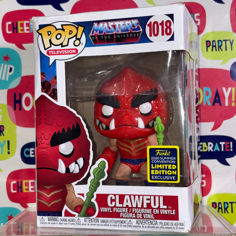 BOX DAMAGE VIEW PHOTOS Clawful SHARED - Masters of the Universe Funko Pop Vinyl Figure (11.4 Cm L × 8.9 Cm W × 15.9 Cm H)