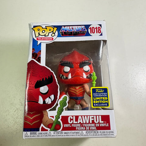 BOX DAMAGE VIEW PHOTOS Clawful SHARED - Masters of the Universe Funko Pop Vinyl Figure (11.4 Cm L × 8.9 Cm W × 15.9 Cm H)