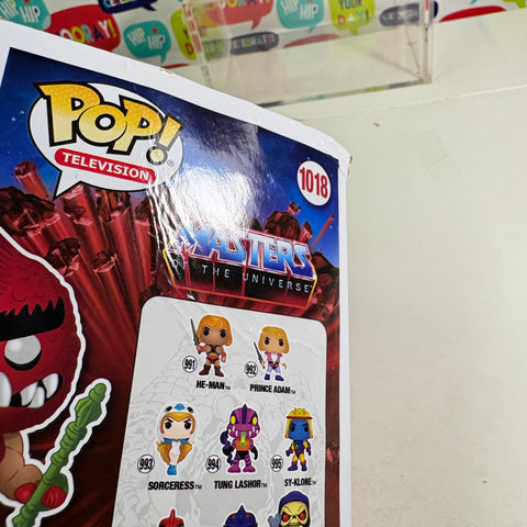 BOX DAMAGE VIEW PHOTOS Clawful SHARED - Masters of the Universe Funko Pop Vinyl Figure (11.4 Cm L × 8.9 Cm W × 15.9 Cm H)