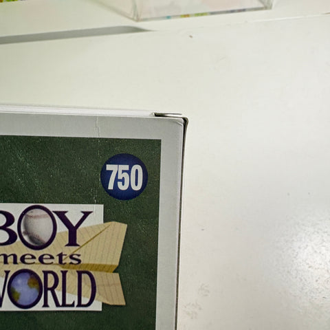 BOX FLAW VIEW PHOTOS Topanga - Boys Meets World Funko Pop 750 (11.4 Cm L × 8.9 Cm W × 15.9 Cm H)