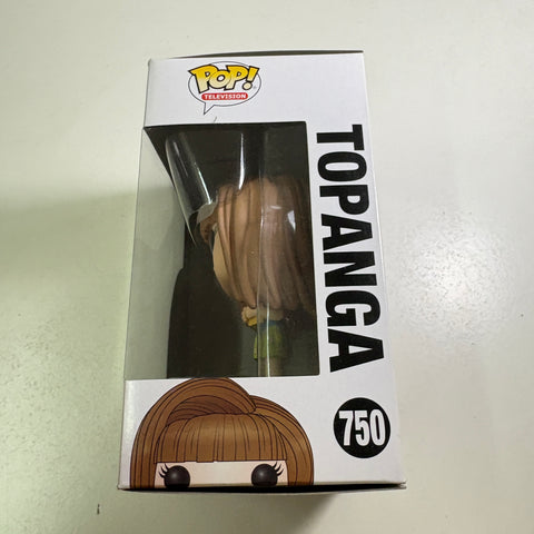 BOX FLAW VIEW PHOTOS Topanga - Boys Meets World Funko Pop 750 (11.4 Cm L × 8.9 Cm W × 15.9 Cm H)
