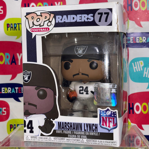 NFL - Marshawn Lynch Raiders Football Funko Pop 77 (SUNFADE)