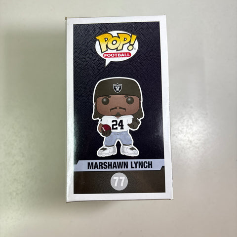 NFL - Marshawn Lynch Raiders Football Funko Pop 77 (SUNFADE)