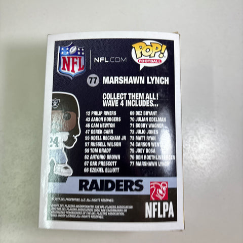 NFL - Marshawn Lynch Raiders Football Funko Pop 77 (SUNFADE)