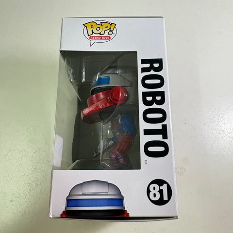 Roboto SHARED - Masters of the Universe Funko Pop 81 Vinyl Figure (11.4 Cm L × 8.9 Cm W × 15.9 Cm H)