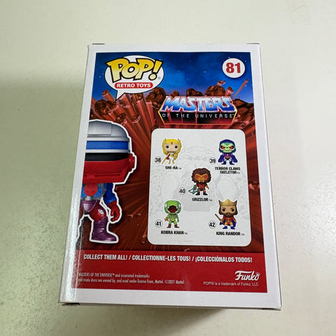 Roboto CON - Masters of the Universe Funko Pop 81 Vinyl Figure (11.4 Cm L × 8.9 Cm W × 15.9 Cm H)