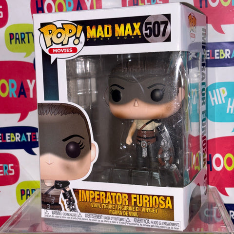 Imperator Furiosa - Mad Max Funko Pop 507 (11.4 Cm L × 8.9 Cm W × 15.9 Cm H)