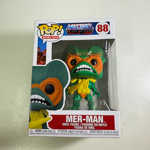 Mer-man - Masters of the Universe Funko Pop 88 Vinyl Figure (11.4 Cm L × 8.9 Cm W × 15.9 Cm H)