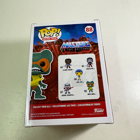 Mer-man - Masters of the Universe Funko Pop 88 Vinyl Figure (11.4 Cm L × 8.9 Cm W × 15.9 Cm H)